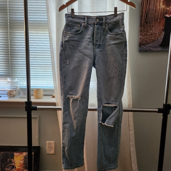Madewell The Perfect Vintage‎ Crop Jeans - Picture 1 of 13
